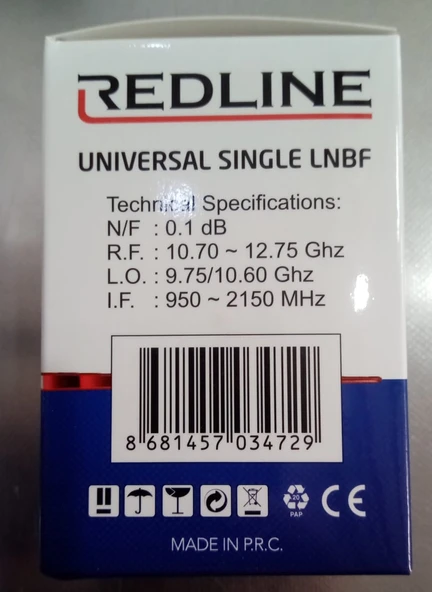 REDLINE UNİVERSAL TEKLİ LNBF WL-1 - 2