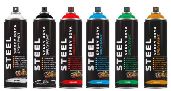 STEEL SPREY BOYA 200 ml