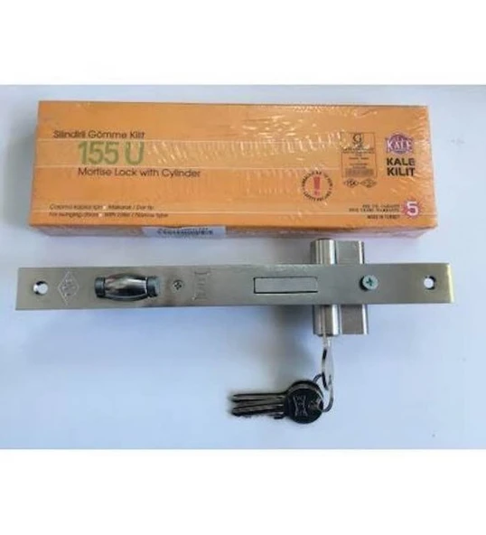 KALE 155 - U MAKARALI DAR TİP SİLİNDİRLİ KİLİT 20 mm