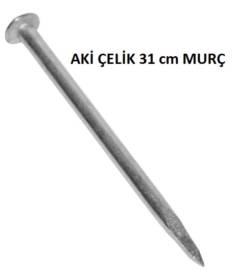 31 cm UZUN MURÇ SİVRİ ( AKİ - ÇELİK )