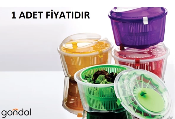 SALATA KURUTUCU 4,40 LT. GONDOL G-25 ( 1 ADET FİYATIDIR )