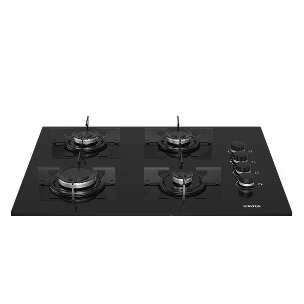 Altus ALA 332 B Fırın 159 DB Ocak 525 B Davlumbaz Siyah Ankastre Set - 6