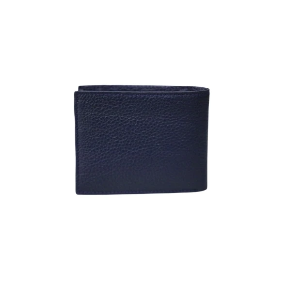 Guard Lacivert Renk Hakiki Deri Yatay Model Erkek Cüzdanı - GRD2404088WT1830 - Resim 2