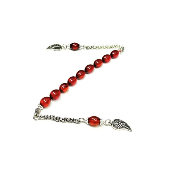 Beyzi Model 8-11mm Ateş Sıkma Kehribar Zaza Tesbih