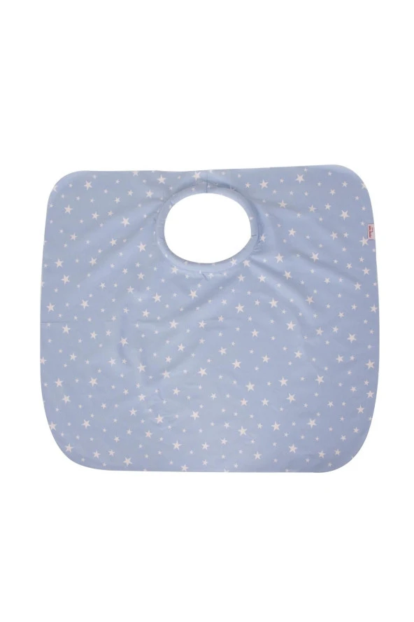 Anne Emzirme Örtüsü Önlüğü Art-6280 Mavi Yıldız - 2