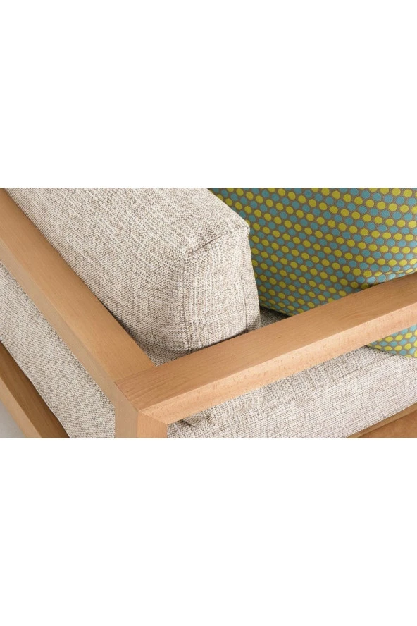 ODUNS Aletris Bahçe Balkon Teras Ahşap Köşe Takımı - 3