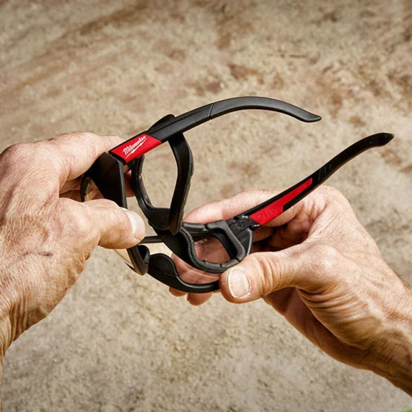 Milwaukee Premium Contalı Emniyet Camlı Güvenlik Gözlüğü 4932471885 - 2