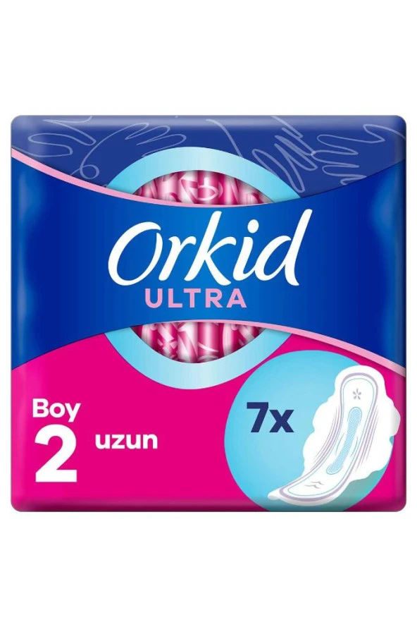 ORKİD TEKLİ  ULTRA KANATLI UZUN 7li