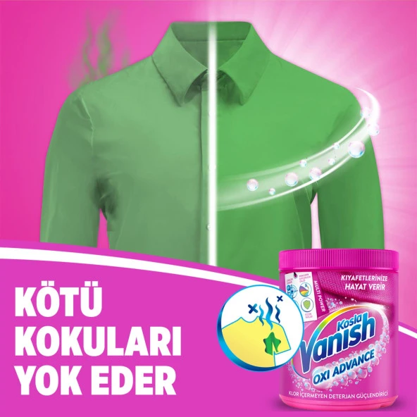 Vanish Kosla Multipower Deterjan Güçlendirici Leke Çıkarıcı Renkliler 400 Gr 2 Adet - 4