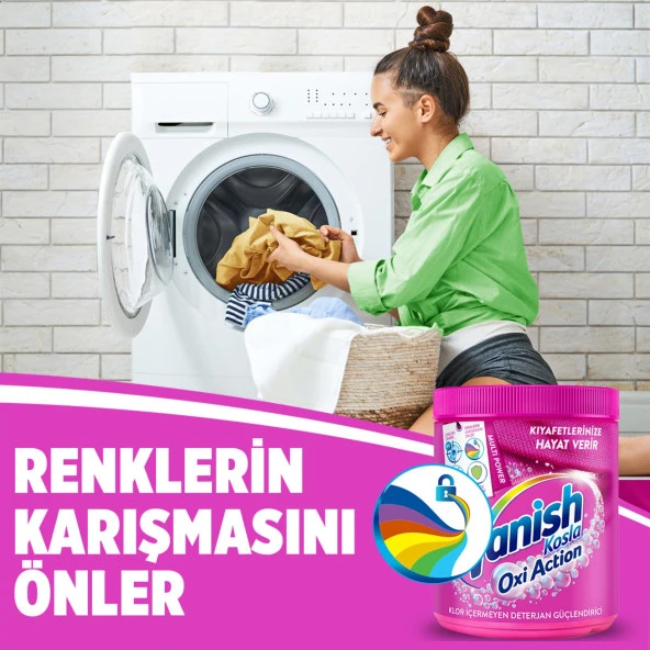 Vanish Kosla Multipower Deterjan Güçlendirici Leke Çıkarıcı Renkliler 400 Gr 4 Adet - 2