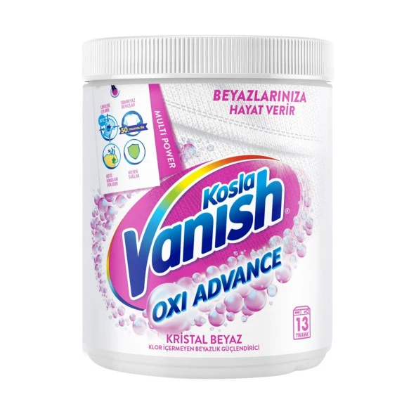 Vanish Kosla Multipower Deterjan Güçlendirici Leke Çıkarıcı Beyazlar 400 Gr