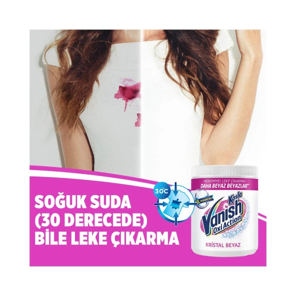 Vanish Kosla Multipower Deterjan Güçlendirici Leke Çıkarıcı Beyazlar 400 Gr 2 Adet - 3