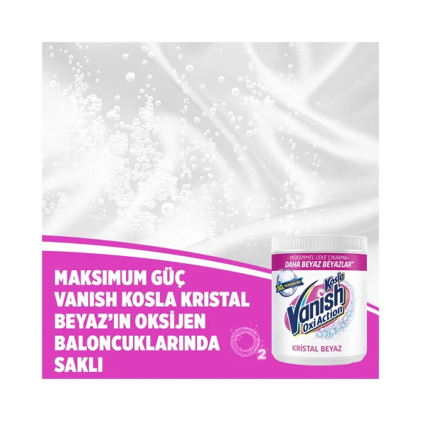 Vanish Kosla Multipower Deterjan Güçlendirici Leke Çıkarıcı Beyazlar 400 Gr 3 Adet - 4