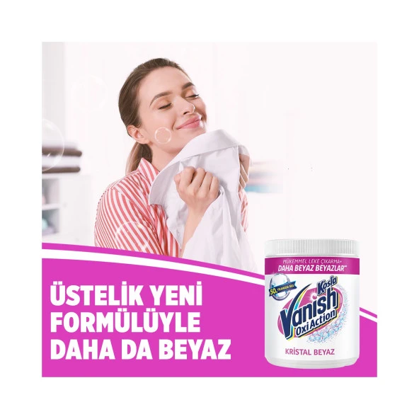 Vanish Kosla Multipower Deterjan Güçlendirici Leke Çıkarıcı Beyazlar 400 Gr 3 Adet - 6