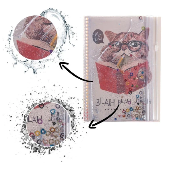 Sulu Çantalı Köpek A5 Defter 1 Adet - 6