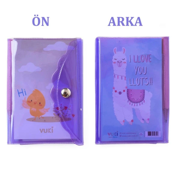 Renkli Mini Kalemli Defter Hayvanlar - 5
