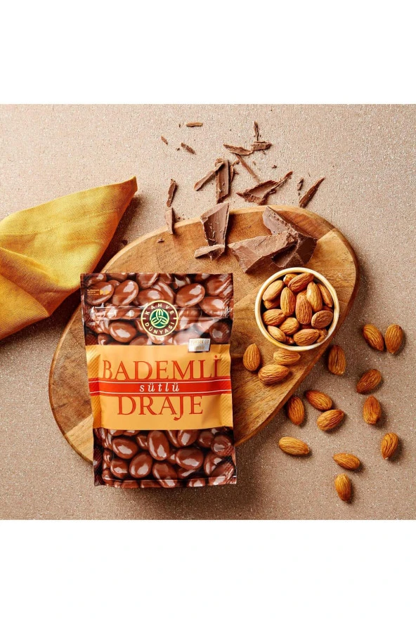 Kahve Dünyası SÜTLÜ BADEM DRAJE 60 GR x 24 Adet