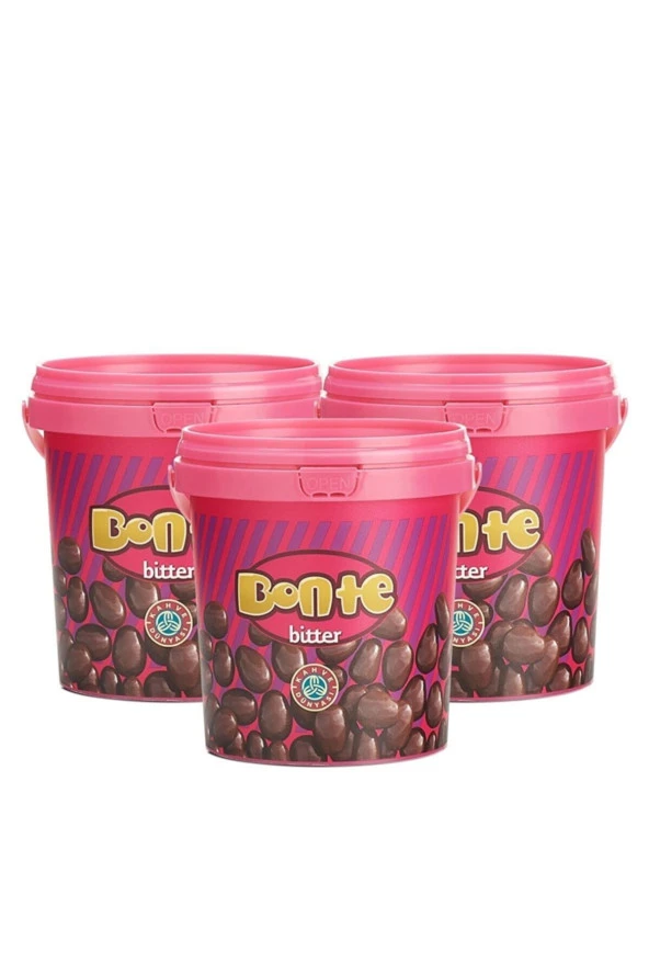 Kahve Dünyası Bonte Bitter Sade Kova 400 gr x 3 Adet