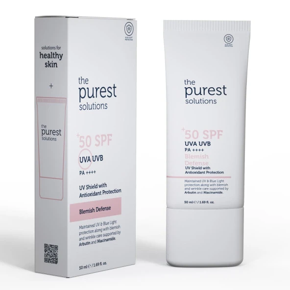 The Purest Solutions UV Shield with Antioxidant Protection Blemish Defense - 2
