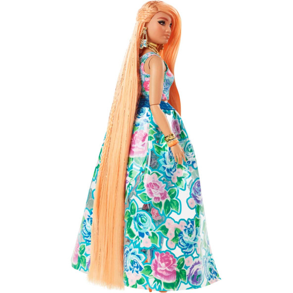 Barbie Extra Fancy - Çiçekli Kostümlü Bebek - 3