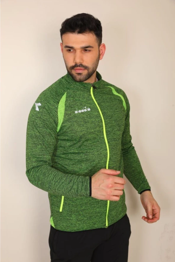 Diadora Erkek Açık Yeşil Üst Sweatshirt