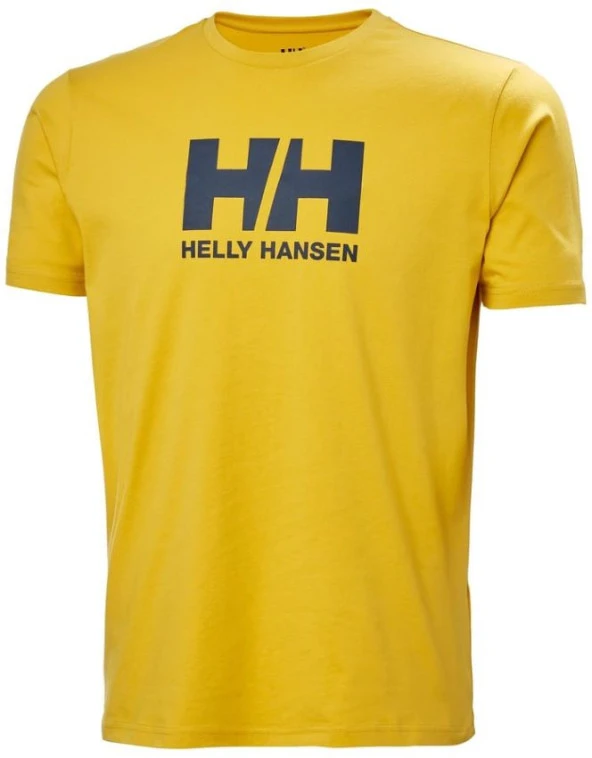 Helly Hansen Hh Logo - Sharp Green Erkek T-shirt Sarı HHA.33979.HH348