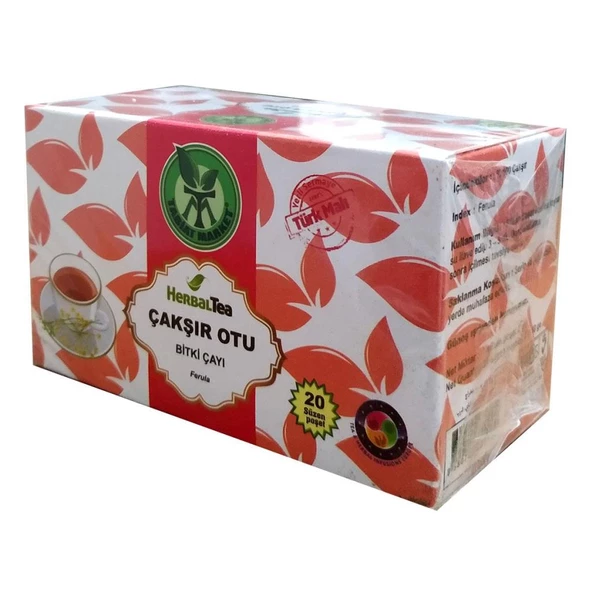 Tabiat Market Herbal Tea Çakşır Otu Bitki Çayı Ferula 20 Süzen Poşet