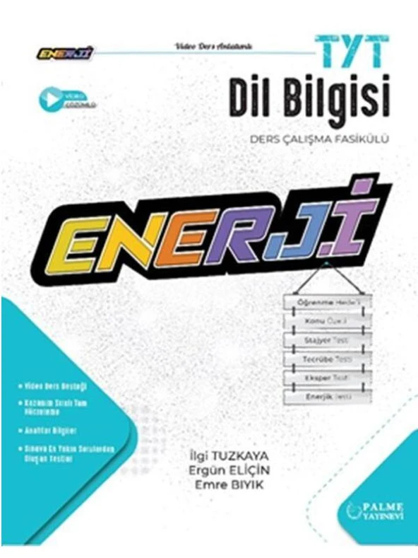 PALME YKS TYT ENERJİ DİL BİLGİSİ DERS ÇALIŞMA FASİKÜLÜ