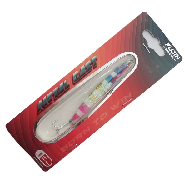Fujin Metal Cast 30gr Shore Jig Yem  MT23 Jolly Zebra Glow