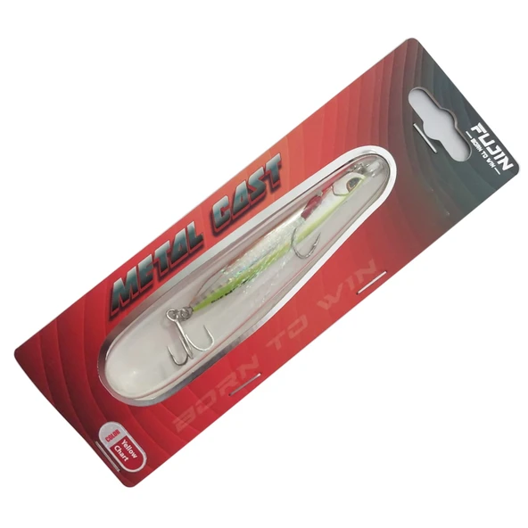 Fujin Metal Cast 20gr Shore Jig Yem  MT05 Yellow Chart ürün görseli 1