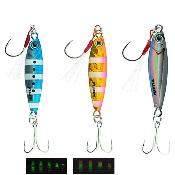 Fujin Jig-X Trio 10gr 3 Adet Light Jig Yem TR1 ürün görseli 1