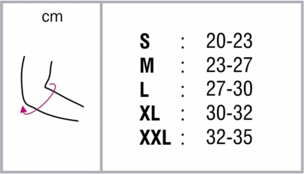 Orthocare Epikondilit Destekli Dirseklik 3135 XL - 2