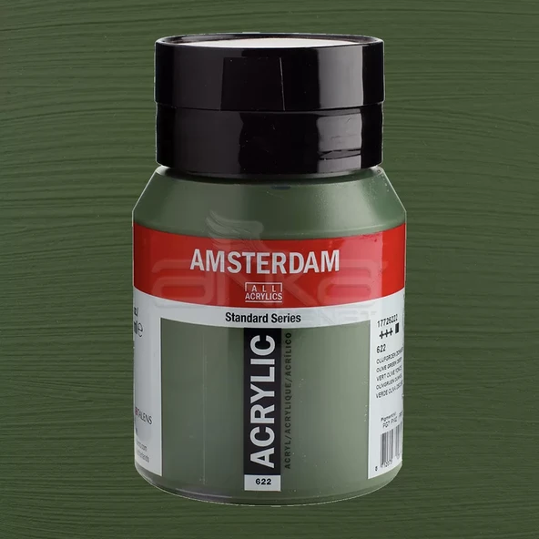 Amsterdam Akrilik Boya 500ml 622 Olive Green Deep