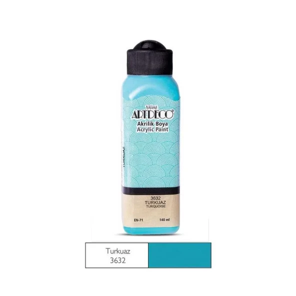 Artdeco Akrilik Boya 140 ml Turkuaz