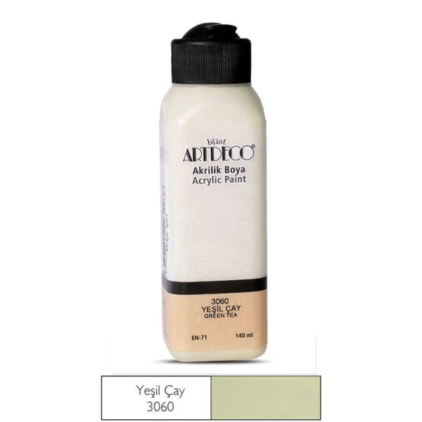 Artdeco Akrilik Boya 140 ml Yeşil Çay