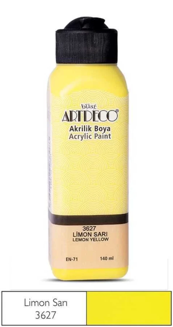 Artdeco Akrilik Boya 140 ml Limon Sarı