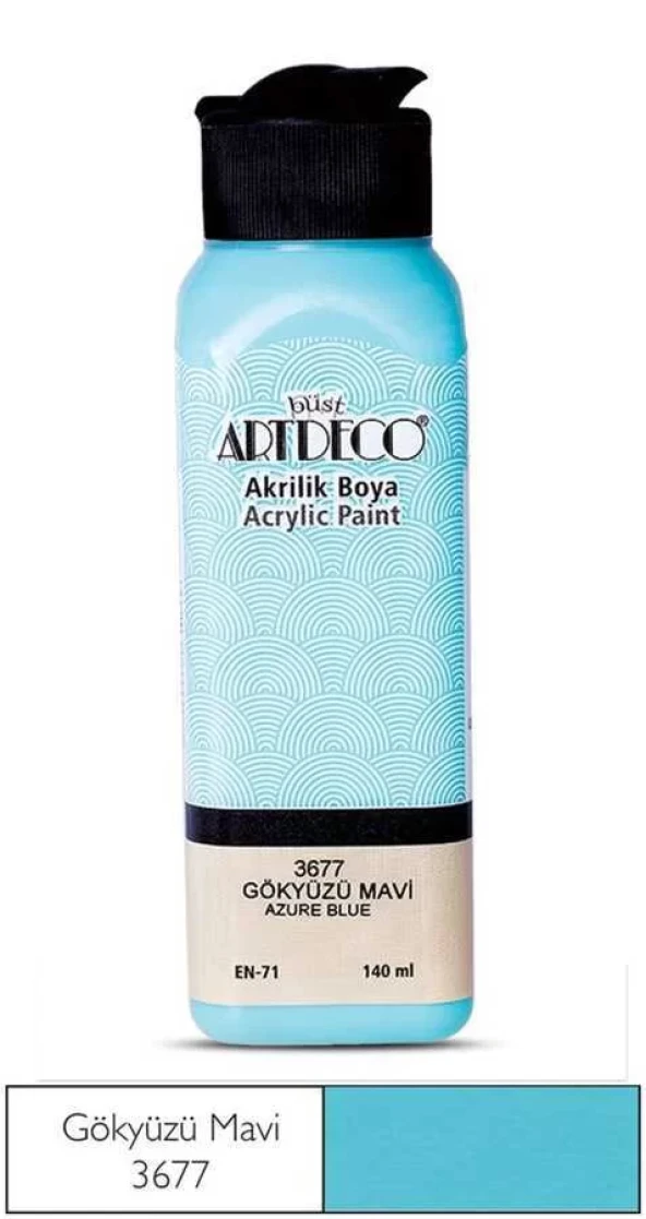 Artdeco Akrilik Boya 140 ml Gökyüzü Mavi