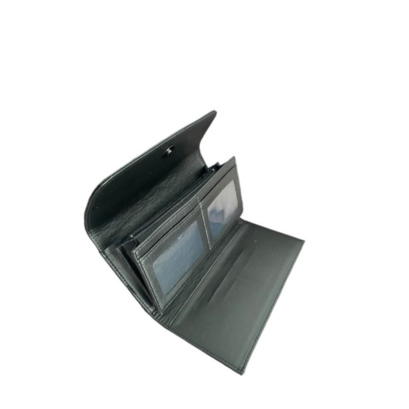 Siyah Kadın Carlino Cüzdan Hediye Seti - 2