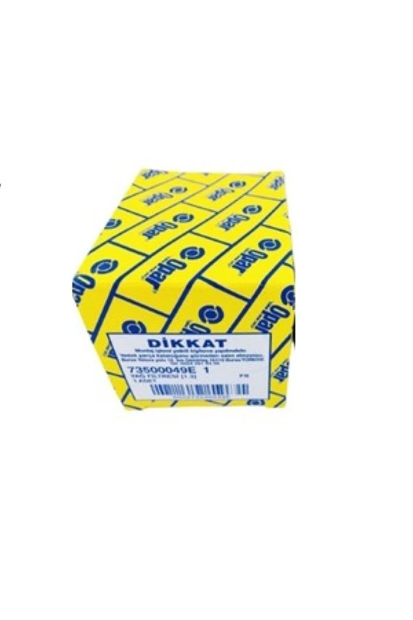 OPAR 6000626025e Yag Filtresi (fiat: Doblo 1.3d 13- /500×1.3 D Mjt 14- /alfa :mito (wn778891)