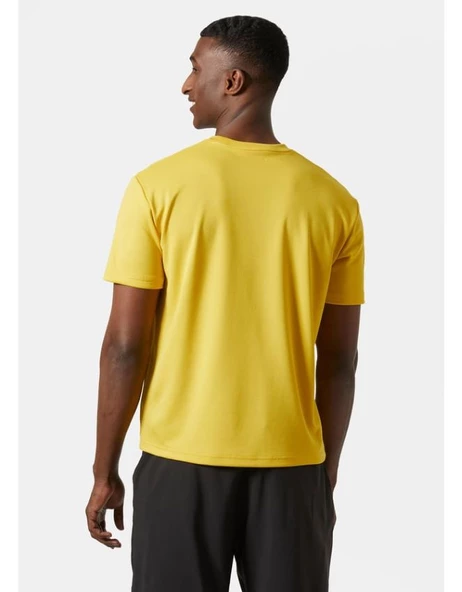 Helly Hansen Tech Graphic Erkek Tişört Sarı HHA.63088HHA348 - Resim 2