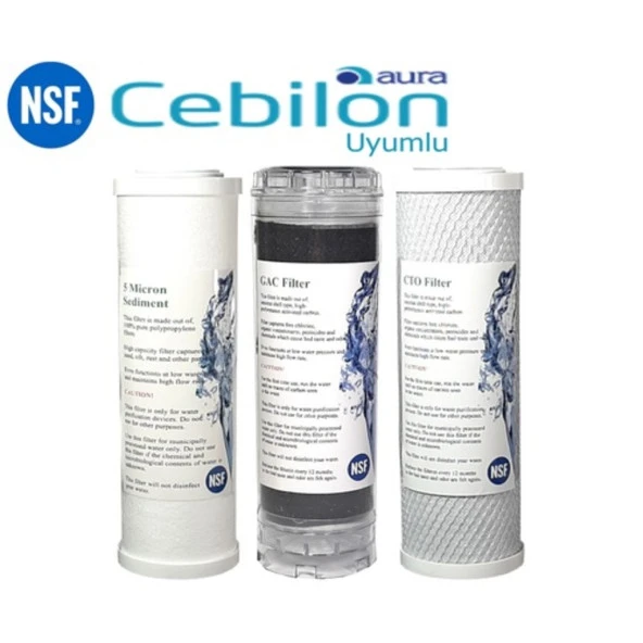 Ihlas Su Arıtma Cihazı Filtresi Çift Karbonlu Filtresi - Resim 3