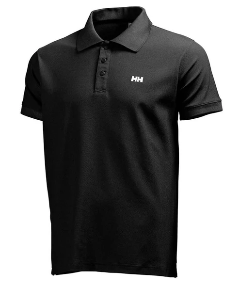 Helly Hansen Driftline Polo Yaka Erkek Tişört Siyah HHA.50584HHA990