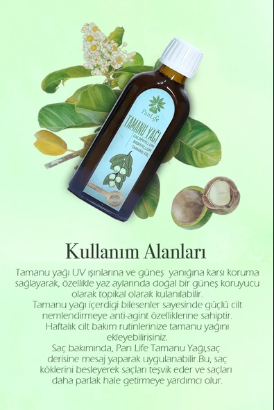 PANLIFE TAMANU YAĞI 100 ML - 2
