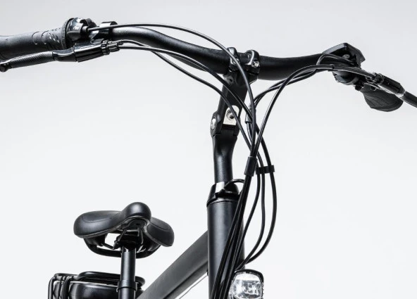 Corelli Alvıen Elektrikli Şehir Bisikleti E-Bike 53cm Siyah - 6