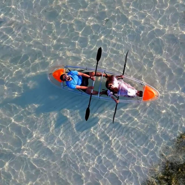 Sea Horse Şeffaf Kano Çift Kişilik - 2