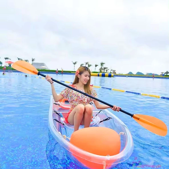 Sea Horse Şeffaf Kano Çift Kişilik - 4