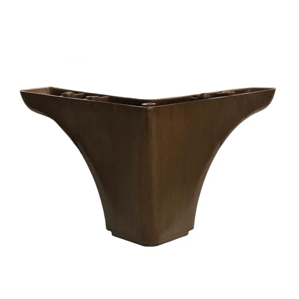 4 Adet Ilgaz Bellona Mobilya Ayak Koltuk Çekyat Ayağı 10 cm Kahverengi - 3