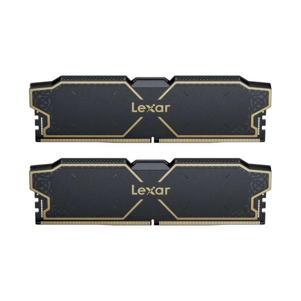 LEXAR THOR 32GB (2x16GB) U-DIMM DDR5 6000 Mhz XMP CL32 1.3V Dual Pc Ram Bellek LD5U16G60C32LG-RGD