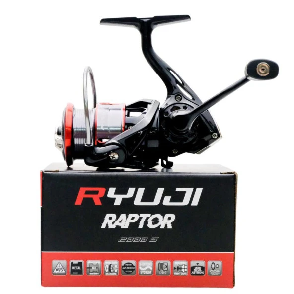 Ryuji Raptor 2000S LRF Olta Makinesi 6BB 5.2:1 - Resim 6