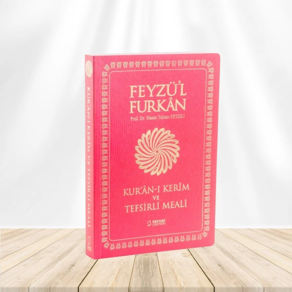 Feyzü'l Furkan Kur'ân-ı Kerîm ve Tefsirli Meali (Büyük Boy - Mushaf ve Meal - İNCE CİLT) LACİVERT - 6